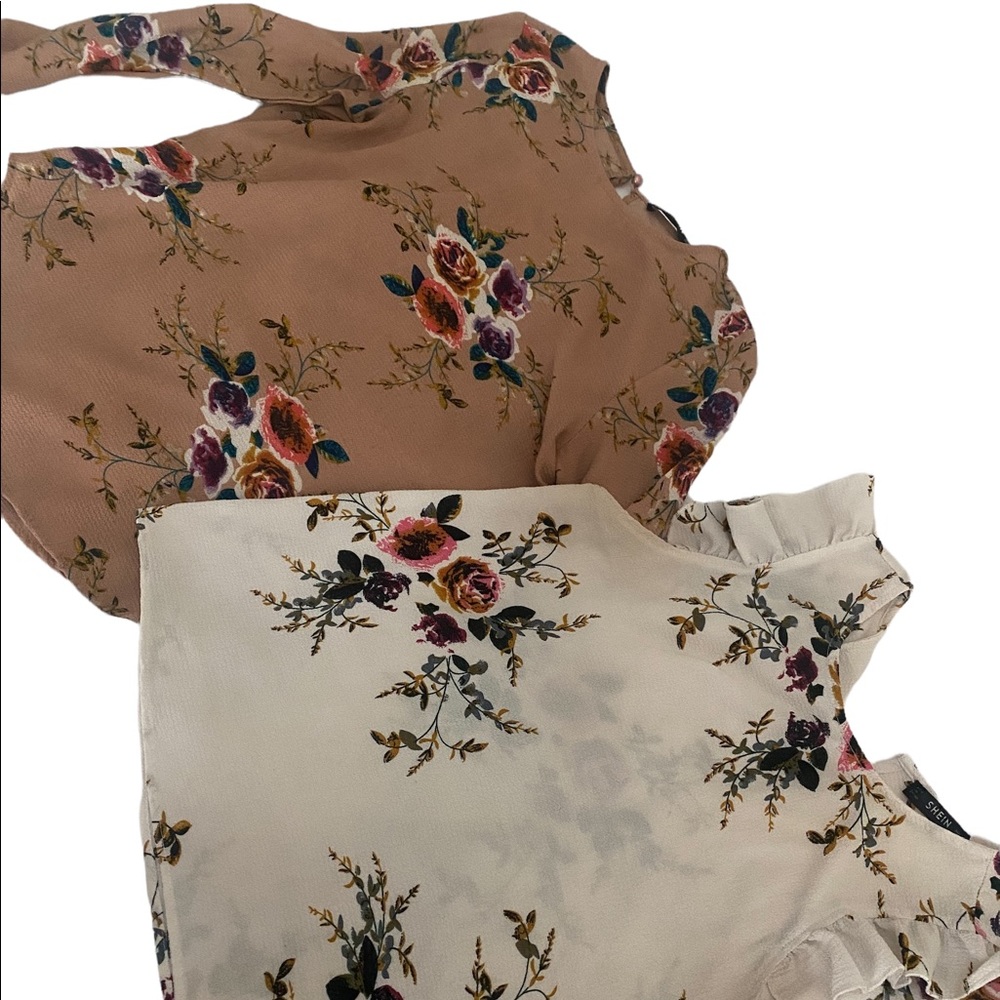 SHEIN Two Blouses
